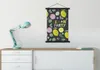 MuchoWow® Textilposter Sommer - Zitronen - Zitat 60x90 cm Produktbild-Vorschau 3