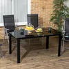 Outsunny Gartentisch, Garten Esstisch für 6 Personen aus Produktbild-Vorschau 2