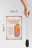 Holzschild Rezept Madras Cocktail Recipe Vodka 12x18 cm Produktbild-Vorschau 6