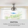 Klarstein Bolero - 2-in-1-Deckenventilator 134cm Produktbild-Vorschau 5