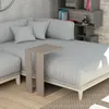 DECORTIE Muju Modern C Form Beistelltisch Mokka Grau Produktbild-Vorschau 1