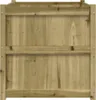 vidaXL Bac à plantes 70x70x70 cm Bois de pin imprégné Voir les images du produit 5