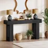 Tribesigns dlhý konzolový stolík, 160 cm, drevený stolík do Náhľad obrázku produktu 5