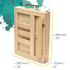 Artina 19tlg Acrylfarben Set mit Tischstaffelei & Malkoffer Produktbild-Vorschau 5