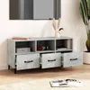 vidaXL mobile TV grigio cemento 102x35x50 cm materiale a Anteprima dell’immagine prodotto 2