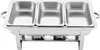 9L Chafing Dish Buffet set Speisewärmer Wärmebehälter mit 3 Produktbild-Vorschau 2