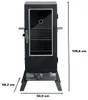 TrendLine Gas Räucherofen Meran Räucherschrank Smoker mit Produktbild-Vorschau 2