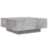 A square coffee table with a concrete-like finish. Produktbild-Vorschau