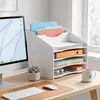 Relaxdays, portadocumenti formato DIN A4, 6 scomparti, Anteprima dell’immagine prodotto 3