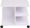 The Living Store Odkládací stolek s kolečky 50×35×42 cm Náhled obrázku produktu 2
