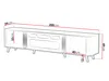 MIRJAN24 TV-Lowboard Volare 200 EF mit Kamin, TV-Schrank, Produktbild-Vorschau 4