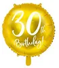 Folienballon 30. Geburtstag, Gold, 45 cm, 1 Stk. Produktbild-Vorschau 11