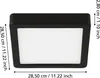 EGLO Fueva 5, LED, 3000 K, 2400 lm, IP20, Schwarz, Weiß Produktbild-Vorschau 4