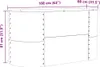 vidaXL Hochbeet Grün 160 x 80 x 81 cm Stahl Produktbild-Vorschau 7