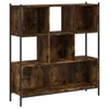 vidaXL Regał z wędzonego dębu 102x28x172 cm Materiał Podgląd zdjęcia produktu 9