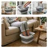 Relaxdays, vasca per pediluvio pieghevole, con superficie a Anteprima dell’immagine prodotto 6