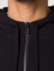 HUGO Daple212 Kapuzenpullover mit Reißverschluss, Schwarz Produktbild-Vorschau 9