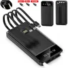 Powerbank mit 4 Kabeln und 2 USB Ports, Fast Charge, Produktbild-Vorschau 9