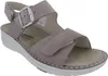 Berkemann Sandale Tilla 3122-967, Nubukleder, Grau, Fußbett Produktbild-Vorschau 2