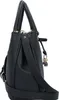 Stylische schwarze Damen-Tasche mit verstellbarem Produktbild-Vorschau 9