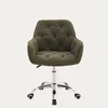 HOMLA FUSSY otočné kreslo z látky, zelené, 57x61x80-90 cm Náhľad obrázku produktu 5