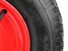 Ersatzrad Schubkarrenrad mit Achse 400-8 /2PR Luftrad Produktbild-Vorschau 15