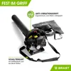 BRAST Laubsauger Laubbläser Benzin 1,0kW(1,36PS)   55L Produktbild-Vorschau 5