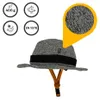 Vizorz SwitchCap Fahrradhelm - Grau woolly stylish Produktbild-Vorschau 3