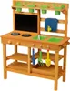 Playtive Outdoorküche für Kinder aus Echtholz mit Zubehör & Produktbild-Vorschau 1
