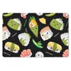 MuchoWow® Mauspad Mousepad Kawaii - Sushi - Schablonen Produktbild-Vorschau 1