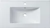 Einbauwaschbecken rechteckig - 101 x 46,5 cm - Keramik - Produktbild-Vorschau 2