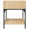 Table de chevet chêne Sonoma 40x41x50 cm bois composite Voir les images du produit 5