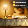 ZMH Stolní lampa Bezdrátová noční lampa Sada 2 LED stolních Náhled obrázku produktu 5