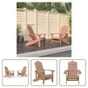 A collage of images showing Adirondack chairs in an outdoor setting and close-ups. Produktbild-Vorschau