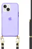 Black & Gold Cord Hülle Purple  - Kompatibel mit iPhone 14 Produktbild-Vorschau 1