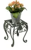 Tabouret de fleur Métal Vert Angulaire 25 cm Support de Voir les images du produit 7