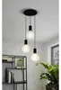 Luster Eglo Pozueta 98663 3 x E27 40 W čierny Náhľad obrázku produktu 4
