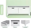 Happy Home Sitzbank mit stauraum Schuhbank mit sitzkissen, Produktbild-Vorschau 3