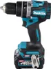 A cordless drill with a battery pack attached, shown against a white background. Produktbild-Vorschau