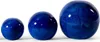Blaue Keramik Gartenkugel massiv 28x26cm frost- & Produktbild-Vorschau 2