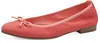 Tamaris Damen Ballerina Velours Leder Schleife TOUCHit Produktbild-Vorschau 3