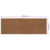 vidaXL Coprimaterasso 80x200 cm in fibra di cocco Anteprima dell’immagine prodotto 6
