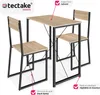 Ensemble de salle à manger MARGATE - Bois clair industriel, Voir les images du produit 3