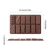 2-in-1 Schokoladenform Silikon Schokoladentafel Form Produktbild-Vorschau 2