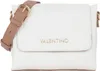 A white Valentino handbag with a tan strap and gold buckle, displayed against a white background. Náhľad obrázku produktu