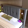 Sweiko Doppelbett mit Kabellosem Laden USB C, Polsterbett Produktbild-Vorschau 3