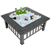 FCH Feuerstelle 82 x 82 x 52CM  mit Grillrost & Grillzange Produktbild-Vorschau 5