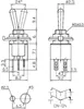 Micro Kippschalter 2 Polig 2 Stellungen EIN/EIN 250V 1A Produktbild-Vorschau 2