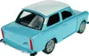 Welly Trabant Trabbi 601 Limousine Blau mit Weißem Dach Ca Produktbild-Vorschau 2