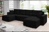 Couchgarnitur Ecksofa Sofa Sofagarnitur Clara U Produktbild-Vorschau 1
